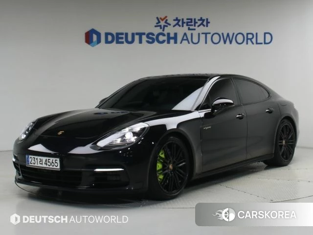 Porsche Panamera (971) 2020 Черный из Кореи