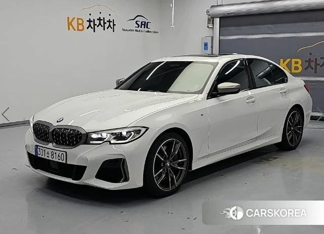 BMW 3 Series (G20) 2022 Белый из Кореи