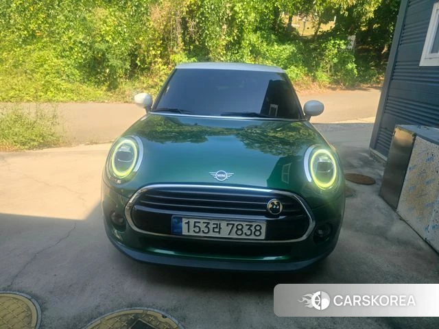 Mini Cooper 2021 Зеленый из Кореи