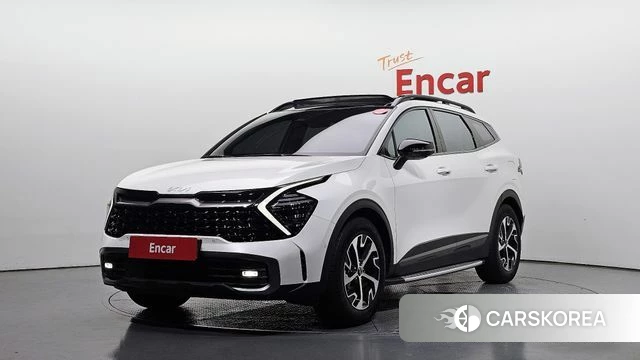 Kia Sportage 5th Generation Hybrid 2023 Белый из Кореи