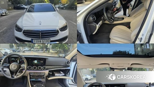 Mercedes-Benz E-Class W213 2023 Белый из Кореи
