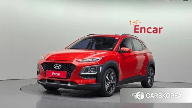 Hyundai Kona 2018 Красный из Кореи
