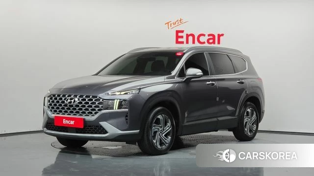 Hyundai The New Santa Fe 2021 Серый из Кореи
