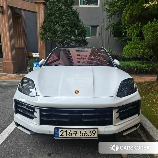 Porsche Cayenne (PO536) 2024 Белый из Кореи