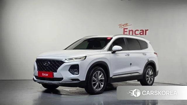 Hyundai Santa Fe TM 2020 Белый из Кореи