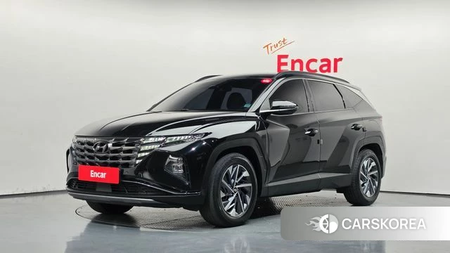 Hyundai Tucson Hybrid (NX4) 2020 Черный из Кореи, фото 2