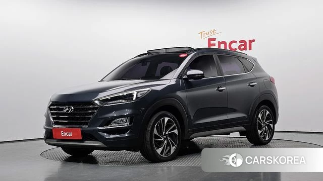 Hyundai All New Tucson 2018 Синий из Кореи