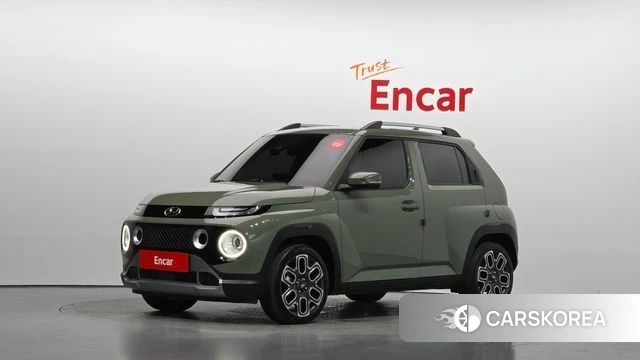Hyundai Casper 2021 Темно-зеленый из Кореи