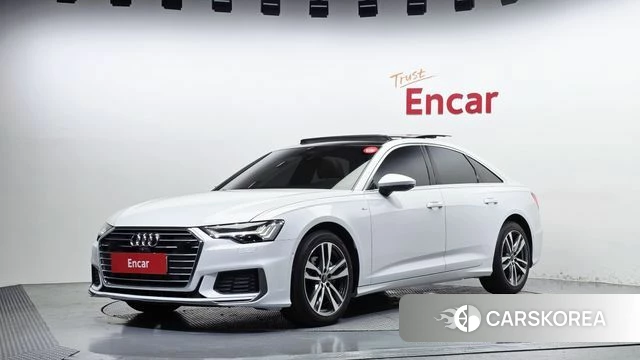 Audi A6 (C8) 2023 Белый из Кореи