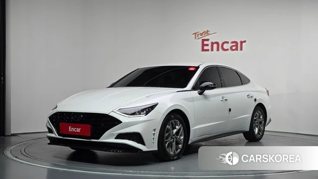 Hyundai Sonata (DN8) 2021 Белый из Кореи