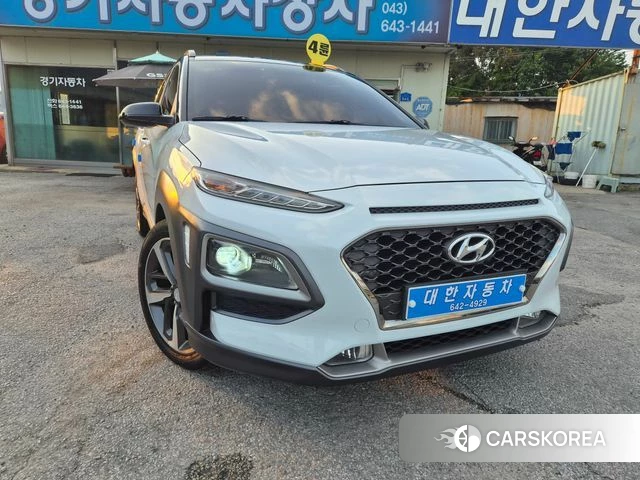Hyundai Kona 2018 Белый из Кореи