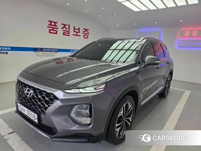 Hyundai Santa Fe TM 2019 Серый из Кореи