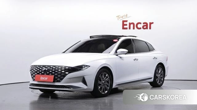 Hyundai The New Grandeur IG Hybrid 2020 Белый из Кореи