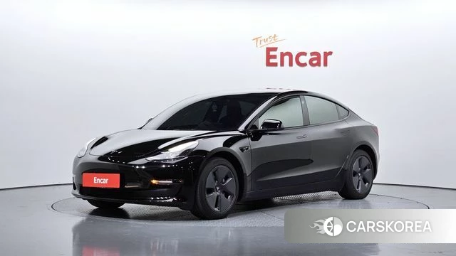 Tesla Model 3 2022 Черный из Кореи