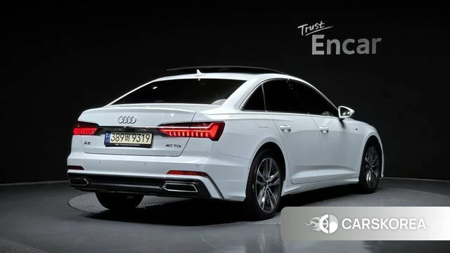 Audi A6 (C8) 2023 Белый из Кореи