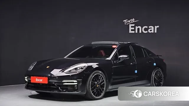 Porsche Panamera (971) 2022 Черный из Кореи