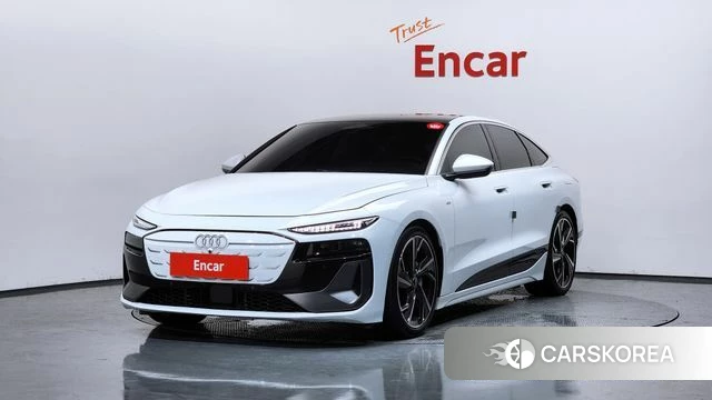 Audi A6 e-Tron 2025 Белый из Кореи