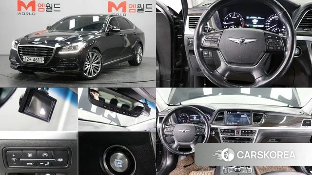 Genesis G80 2019 Черный из Кореи