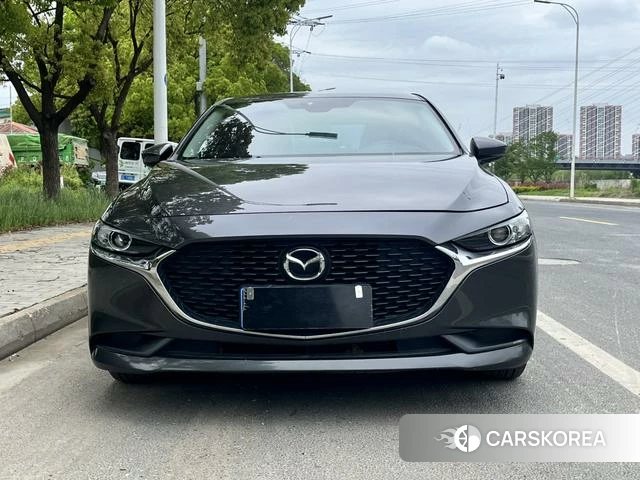 Mazda 3 2021 Черный из Китая