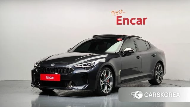 Kia Stinger 2019 Серый из Кореи