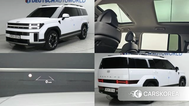 Hyundai Santa Fe (MX5) 2023 Белый из Кореи