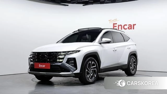 Hyundai The New Tucson Hybrid (NX4) 2024 Белый из Кореи