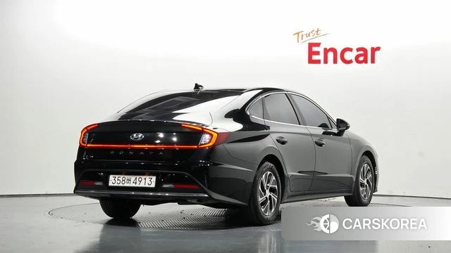 Hyundai Sonata Hybrid (DN8) 2023 Черный из Кореи