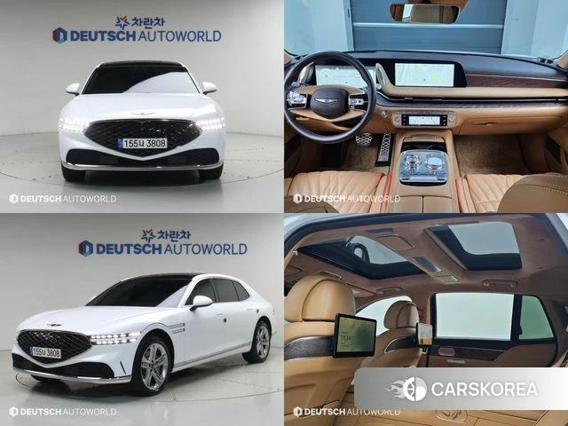 Genesis G90 (RS4) 2022 Белый из Кореи