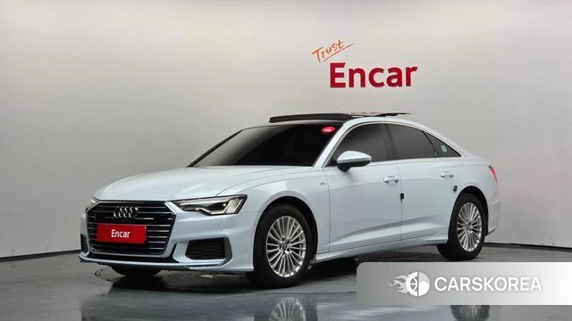 Audi A6 (C8) 2020 Белый из Кореи