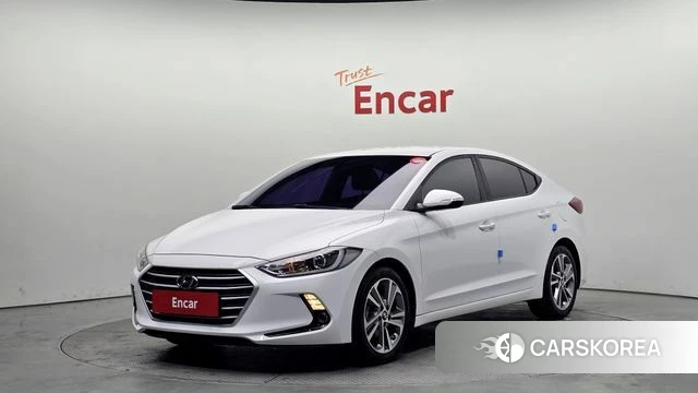 Hyundai Avante AD 2018 Белый из Кореи