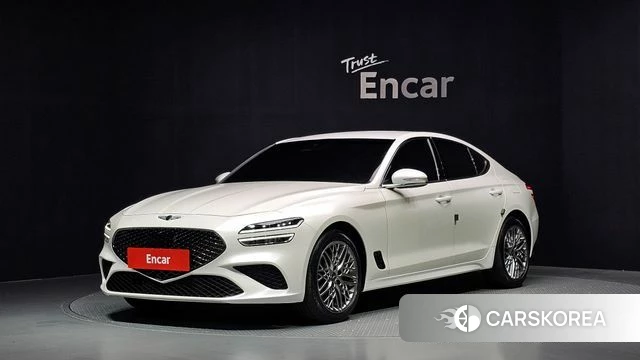 Genesis The New G70 2022 Белый из Кореи