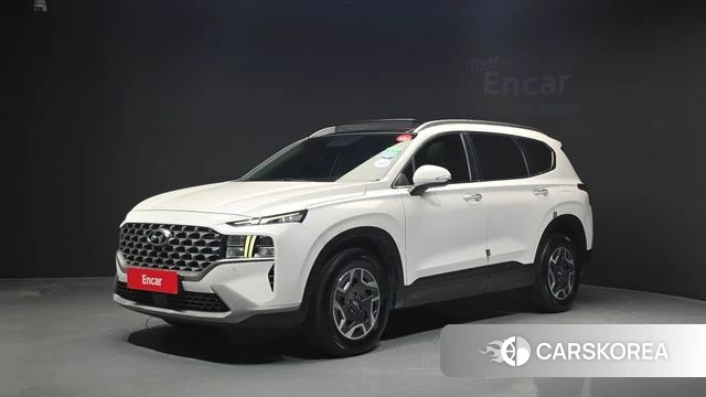 Hyundai The New Santa Fe 2023 Белый из Кореи