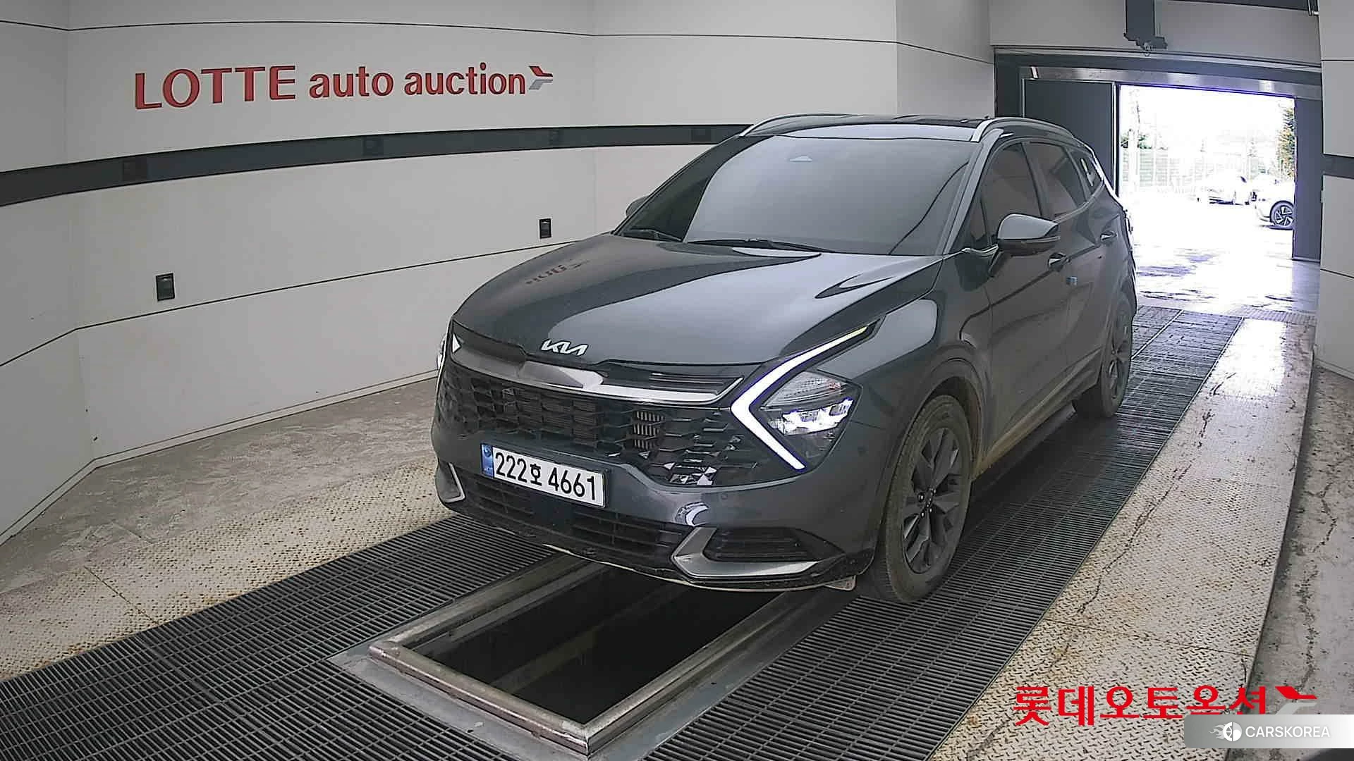 Kia Sportage 2024 Gravity Gray из Кореи