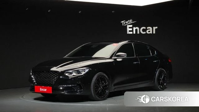 Hyundai Grandeur IG Hybrid 2019 Черный из Кореи