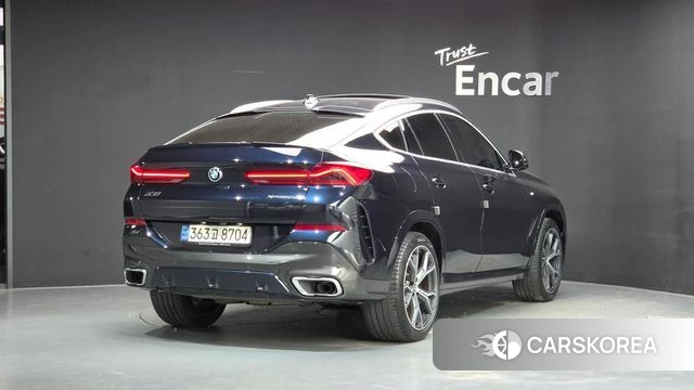 BMW X6 (G06) 2021 Черный из Кореи