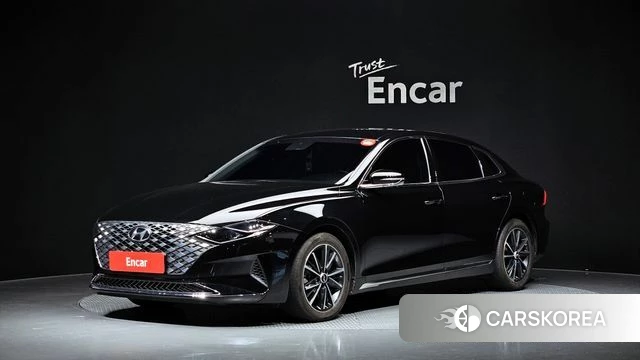 Hyundai The New Grandeur IG 2021 Черный из Кореи, фото 2