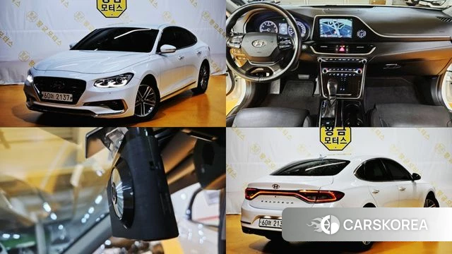 Hyundai Grandeur IG 2018 Белый из Кореи