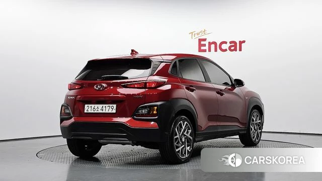 Hyundai Kona Hybrid 2020 Красный из Кореи