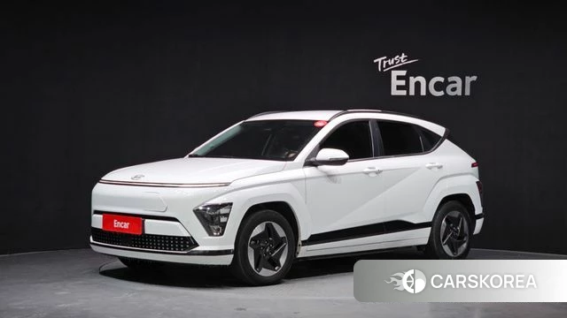 Hyundai Kona Electric (SX2) 2023 Белый из Кореи