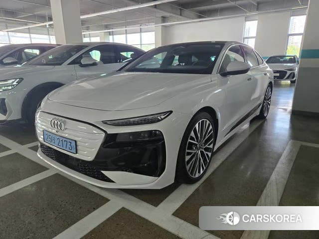 Audi A6 e-Tron 2025 Белый из Кореи