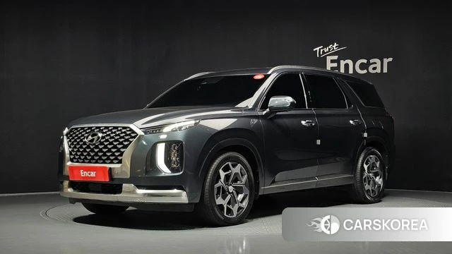 Hyundai Palisade 2021 Серый из Кореи