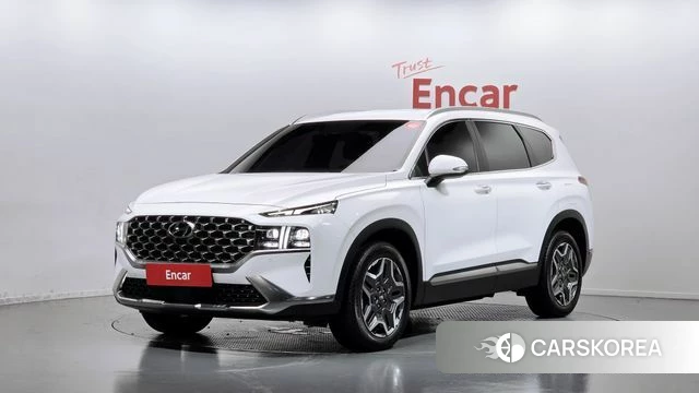 Hyundai The New Santa Fe 2022 Белый из Кореи