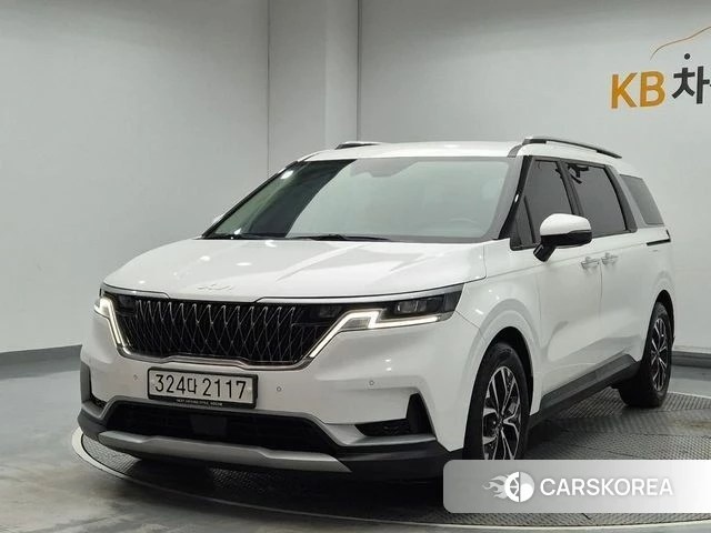Kia Carnival 4th generation 2022 Белый из Кореи