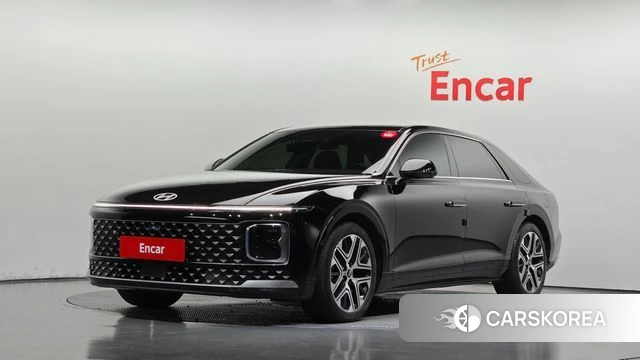 Hyundai Grandeur Hybrid (GN7) 2024 Черный из Кореи