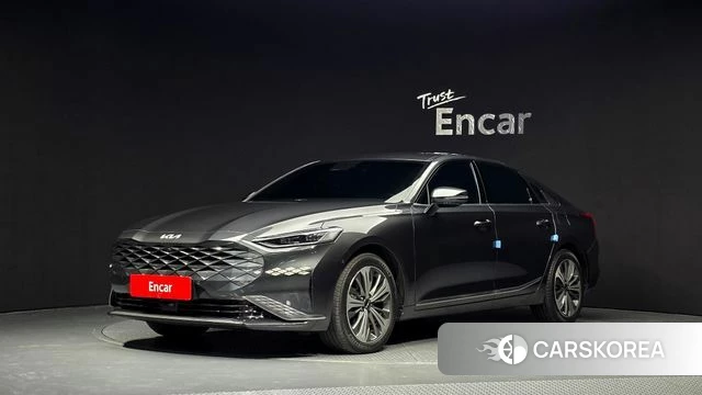Kia K8 Hybrid 2023 Серый из Кореи