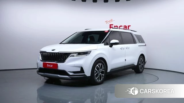 Kia Carnival 4th generation 2021 Белый из Кореи