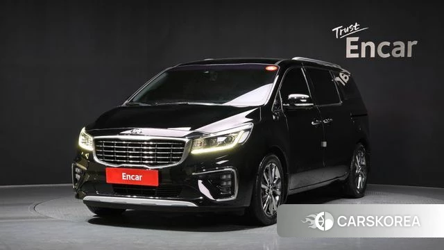 Kia The New Carnival 2019 Черный из Кореи