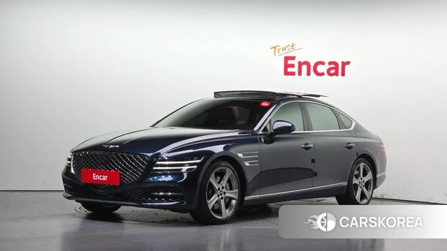 Genesis G80 (RG3) 2022 Синий из Кореи