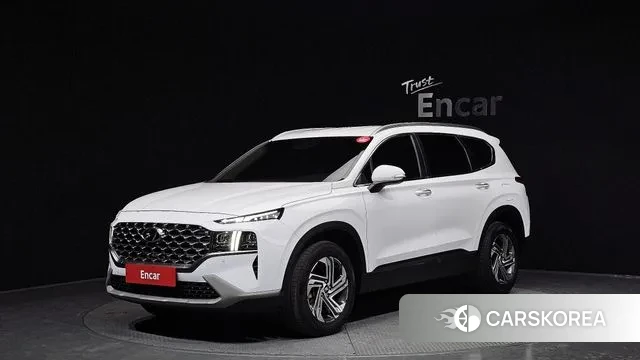 Hyundai The New Santa Fe 2021 Белый из Кореи