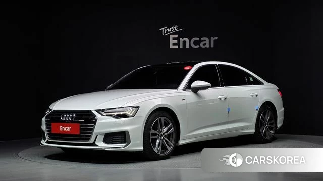 Audi A6 (C8) 2023 Белый из Кореи